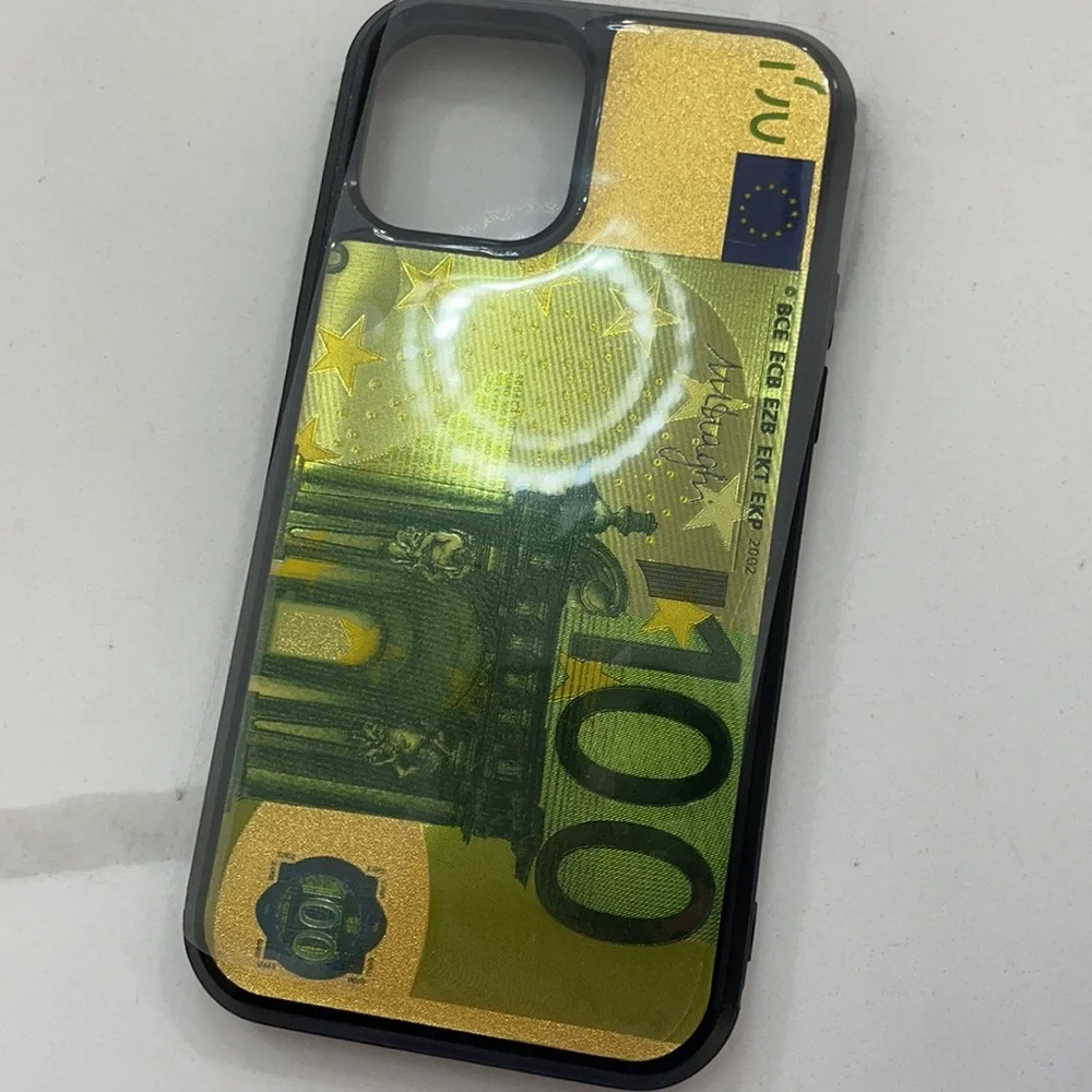 NWTS 24k Gold Plated IPhone 12 Case with box & authentication card